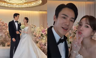 When The Phone Rings: Hậu trường hôn lễ Baek - Hong "bù ngọt" cảnh phim lạnh tanh