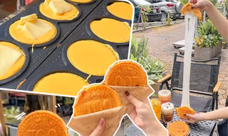 Bánh đồng xu phô mai có "mê lực" cỡ nào khiến giới trẻ Hà Nội phải xếp hàng cả tiếng?