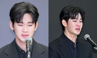 Kim Soo Hyun cúi đầu xin lỗi, khóc suốt 30 phút, công bố thông tin gì quan trọng?