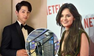 Song Joong Ki và vợ lần đầu xuất hiện sau thông báo kết hôn, bụng bầu của Katy có lộ rõ?