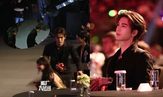 Trương Lăng Hách "tấu hề" ở Đêm hội Gào thét 2023: Nam thần 1m9 nhưng tướng đi "lạ lắm"