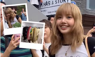 Lisa BLACKPINK thanh lý quần áo, fan "rì-viu" rẻ ngỡ ngàng còn được gặp idol
