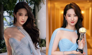 Lưu Diệc Phi tăng cân nhưng khí chất "thần tiên tỷ tỷ" không giảm, trở thành "Thị hậu" tại LHP Macao