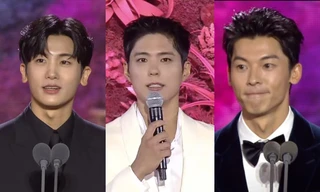 Baeksang 2023: Park Bo Gum như bạch mã hoàng tử, Hứa Quang Hán lịch lãm hút hồn