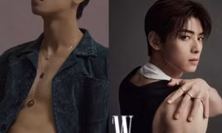 "Thiên tài gương mặt" Cha Eun Woo khoe cơ bụng trong ảnh bìa tạp chí khiến fan trầm trồ