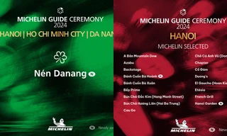 Danh sách Michelin Việt Nam 2024: Một nhà hàng ở Đà Nẵng đạt chứng nhận Sao Xanh