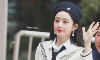 Triệu Lệ Dĩnh xuất hiện thời thượng tại sân bay nhưng netizen chỉ để ý thân hình siêu mỏng