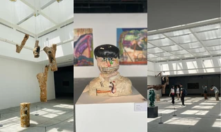 Góc triển lãm lạ: Trầm trồ với loạt tác phẩm độc đáo, "biến hóa" với máy chiếu