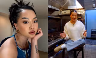 Hot TikToker gốc Việt mở nhà hàng tại Mỹ, dân tình chờ ăn "món tủ" tôm tẩm mật ong