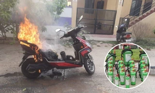 Lưu ý khi dập lửa pin xe điện bị cháy: Dùng nước có thể gây nổ