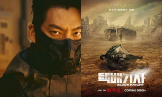 Kim Woo Bin hóa người giao hàng trong thế giới tương lai của "Hiệp Sĩ Áo Đen"