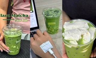 Matcha tàu hũ - "hiện tượng" đồ uống mới, nghe chẳng ăn nhập nhưng hay ho bất ngờ