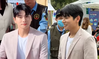 Lee Yi Kyung tái ngộ fan Việt, visual đẹp tỏa nắng bất chấp cam thường