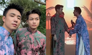 "Anh Âm" Tùng Dương "giật mic" Ninh Anh Bùi đầy "hỏn lọn" khiến fan cười ngất