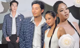 Park Seo Joon hành động tinh tế khi chụp ảnh cùng Jennie (BLACKPINK)