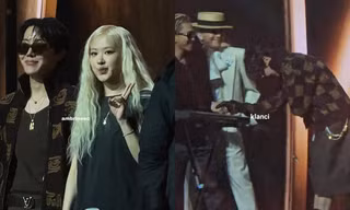 j-hope cúi chào, Rosé hớn hở khi gặp G-Dragon, Taeyang BIGBANG viral cõi mạng