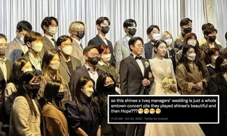Quản lý của TVXQ và SHINee kết hôn, hôn lễ như concert với sự hội tụ của "vườn hoa SM"
