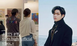 HYBE phủ nhận tin hẹn hò của V (BTS) nhanh như chớp, "bằng chứng" hẹn hò lại là vòng tay