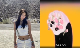 Teddy nhá hàng nhóm nữ MEOVV: Không có ái nữ gia tộc Samsung thì còn ai?