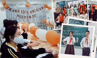 Teen THCS Nguyễn Du đón gió mùa với những màn trình diễn tôn vinh nét đẹp thanh lịch người Hà Nội