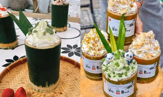 Trend trà sữa ống tre: Bảo vệ môi trường nhưng dân mạng lo mất vệ sinh vì trời nồm