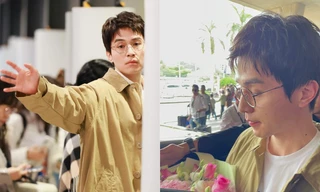 Lee Dong Wook tới TP.HCM: "Ông chú" U50 ngái ngủ vẫn đẹp không tì vết qua cam thường