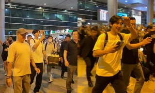 Chanyeol EXO đã hạ cánh tại TP.HCM, fan Việt được khen hết lời vì điểm này