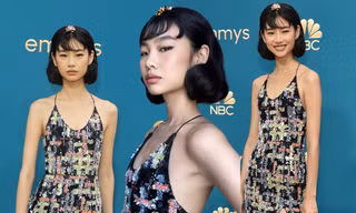 Chiếc đầm quá sức cầu kỳ của Jung Ho Yeon tại Emmy 2022: Mất 600 giờ để hoàn thành!