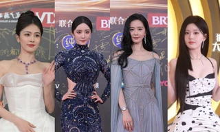 Thảm đỏ Đêm hội Weibo 2023: Triệu Lộ Tư gợi nhớ tới Cruella, Dương Mịch cực sang chảnh