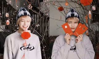 Hanbin (TEMPEST) khoe ảnh đón Tết tại Việt Nam, fan tò mò idol có phải lau bàn ghế rồng phượng?