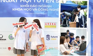 Ngày hội tuyển sinh khối các ngành Khoa học và Công nghệ: Teen đi đến đâu "wow" đến đó
