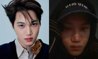 KAI (EXO) bật khóc trên livestream vì nhận tin thông báo nhập ngũ đột ngột