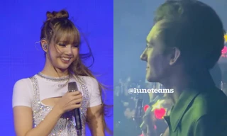 Fan bắt trọn khoảnh khắc "bạn trai tin đồn" Frédéric tới ủng hộ Lisa tại Coachella