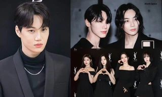 Idol K-Pop đổ bộ 2 sự kiện lớn của YSL: Jeonghan (SEVENTEEN) như lãng tử, aespa sang trọng