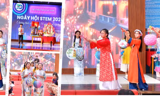 Tween THCS Tây Sơn khoe loạt sản phẩm STEM "đỉnh chóp" nhân kỷ niệm 70 năm