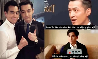 Hồ Ca thông báo cưới vợ có con, Cnet thúc giục Bành Vu Yến: "Vậy anh đã vội chưa?"