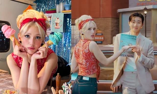 Jeon Somi đẹp tựa búp bê Barbie, "bỏ bùa" Park Seo Joon trong MV "Ice Cream"