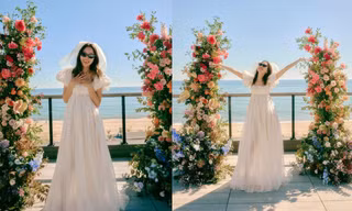 Giấu kỹ như Gong Hyo Jin, để fan chờ tận 2 tuần mới tung ảnh lễ đường, diện váy cưới rõ mặt