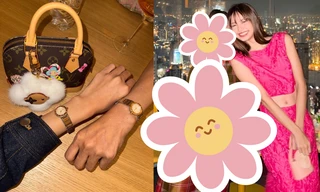 Danh tính người đeo đồng hồ đôi với Lisa BLACKPINK, có phải thiếu gia Frédéric?