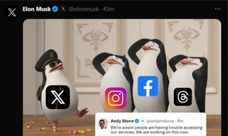 Facebook, Instagram sập: Gen Z chuyển qua chat bằng Zalo, Elon Musk "khịa" nhà Meta