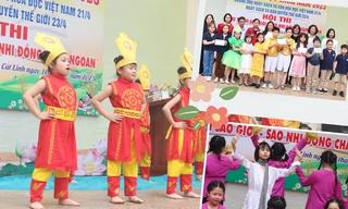 Tiểu học Cát Linh: Tween bước vào thế giới cổ tích trong "Hội diễn kể chuyện theo sách"