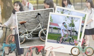 Xe đạp gấp - phương tiện di chuyển "hot trend" cho Gen Z: Vừa tiện lợi vừa rèn luyện sức khỏe