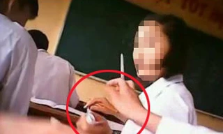 'Em mong vẫn được tính bài thi'