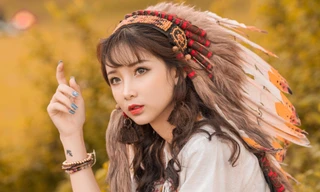 Hồn nhiên và phóng khoáng, cô gái 19 tuổi gây ấn tượng với bộ ảnh Bohemian