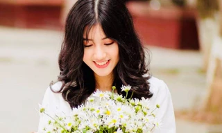 Nữ sinh có ánh mắt biết cười quyết tâm chinh phục chân trời tri thức