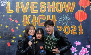 Sinh viên trường Báo háo hức chào Xuân cùng Photobooth “Lời chưa nói”