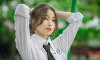 Nữ sinh 2K3 Hưng Yên đa tài xinh không tì vết thần tượng Châu Bùi