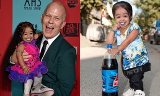 Nữ diễn viên nhỏ nhất thế giới với chiều cao 62,8 cm và nặng 5 kg