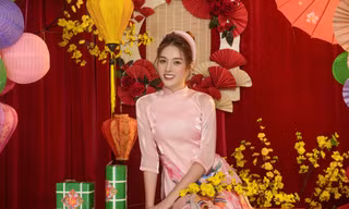 Nàng thơ 2K duyên dáng trong bộ ảnh chào Xuân