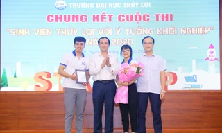 Tìm ra nhà vô địch cuộc thi “Sinh viên Thủy lợi với ý tưởng khởi nghiệp năm 2020”